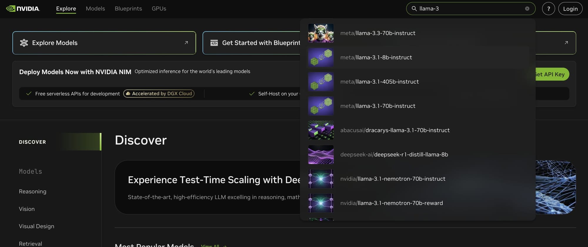 Redirect to integrate.api.nvidia.com (source: files.readme.io)