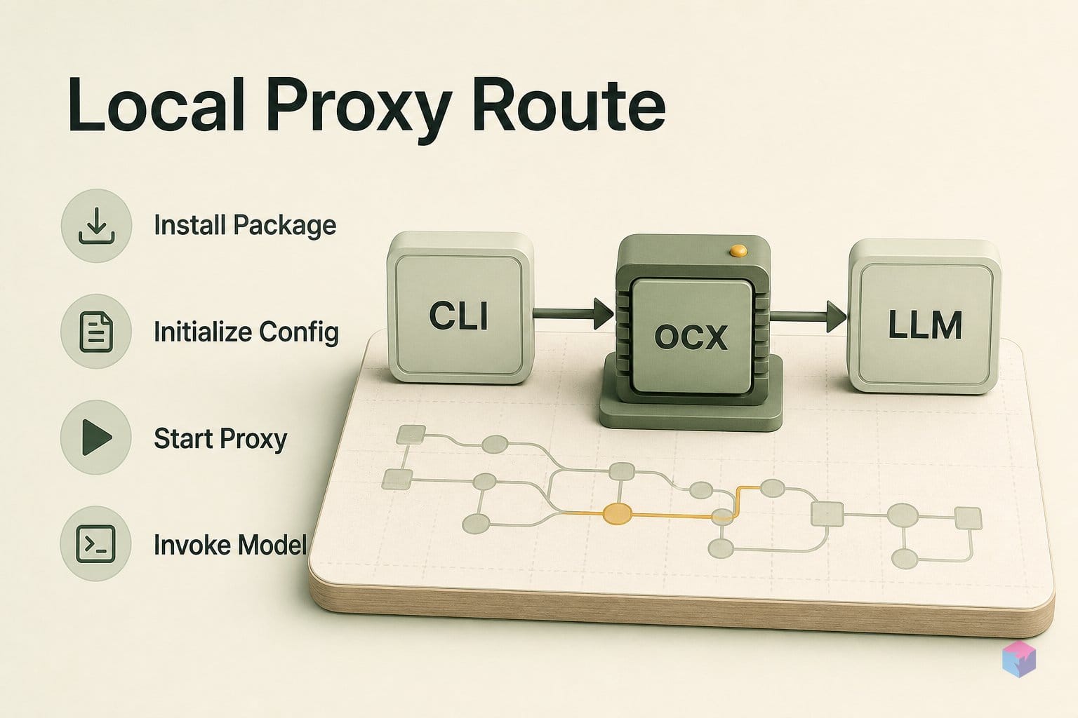 How to put ocx between Codex CLI and any LLM