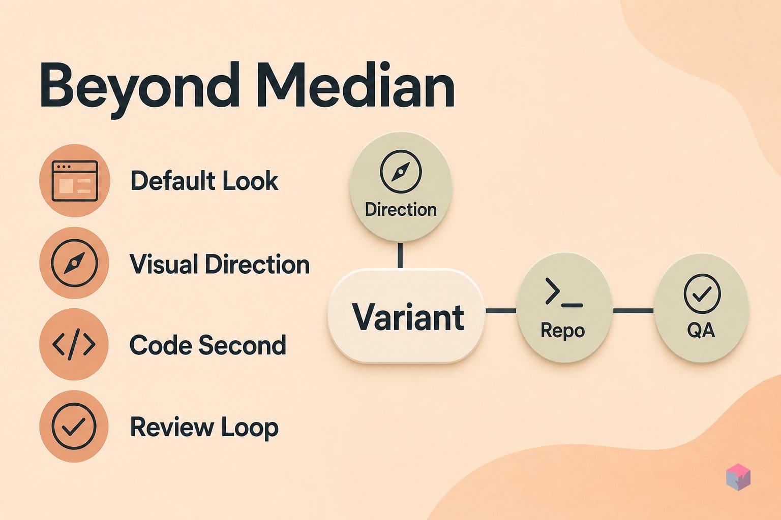 The Median-Aesthetic Problem: Why Vibe-Coded Pages Look Alike