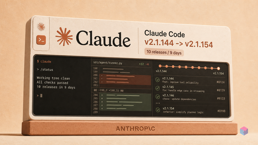 Claude Code v2.1.144–v2.1.154: What Shipped in Nine Days