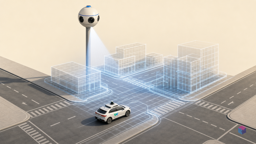 Waymo Now Trains on Interactive Worlds Built From Street View