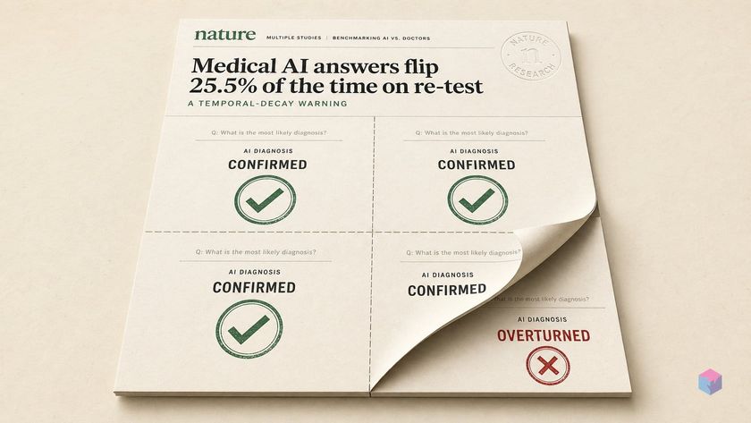 Medical AI answers flip 25.5% of the time on re-test