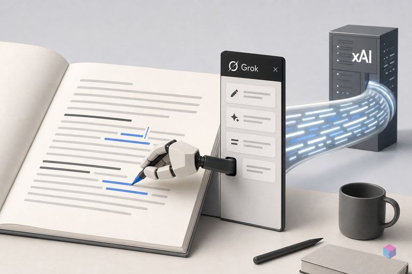 Grok, 이제 Word 문서를 직접 편집하고 xAI 서버로 전송한다