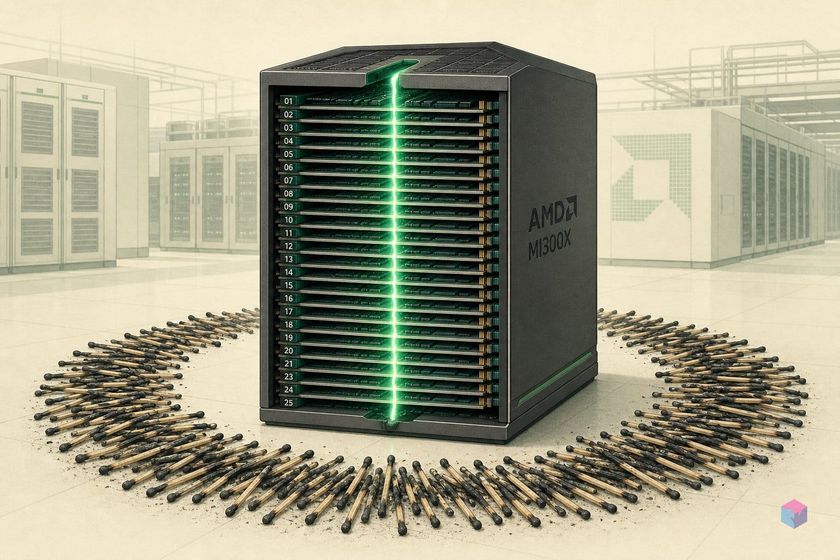 3,000 tok/s on MI300X by deleting the kernel scheduler
