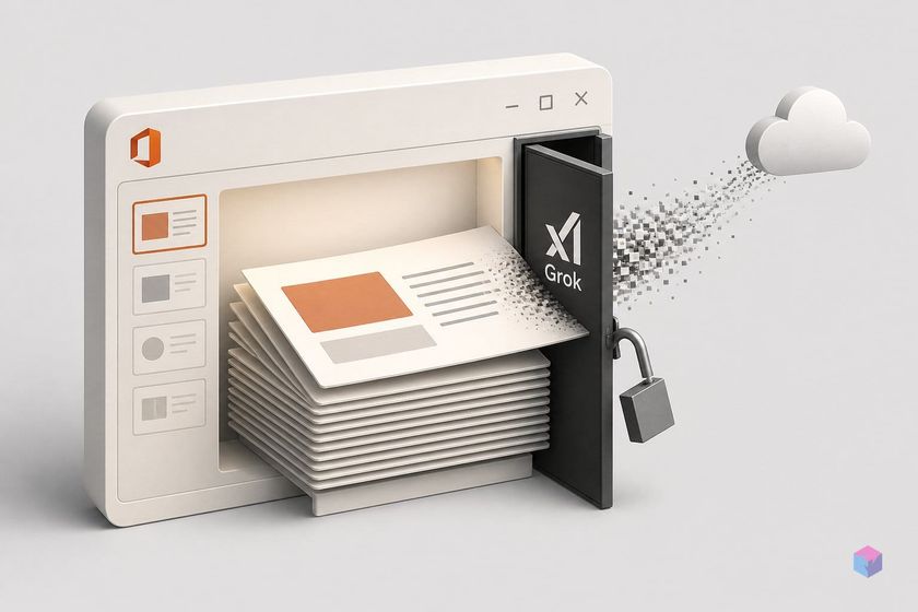 xAI의 Office 사이드바가 PowerPoint에 들어왔다. 무엇이 어디로 가나?