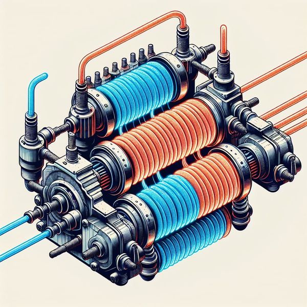 Cut the red and blue wires