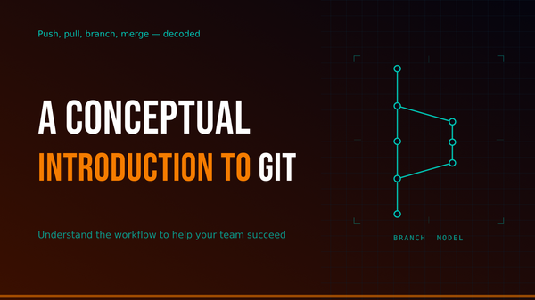 A conceptual introduction to git