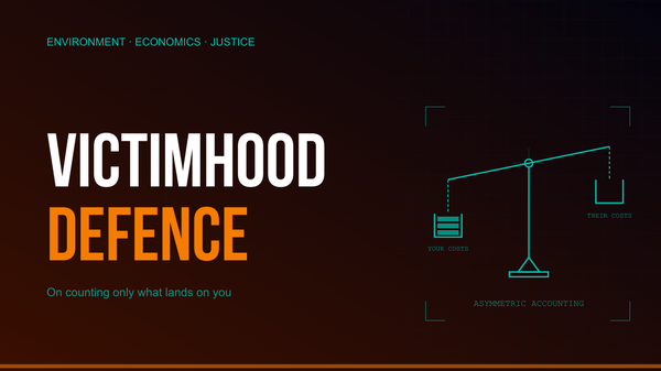 The Victimhood Defence