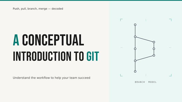 A conceptual introduction to git