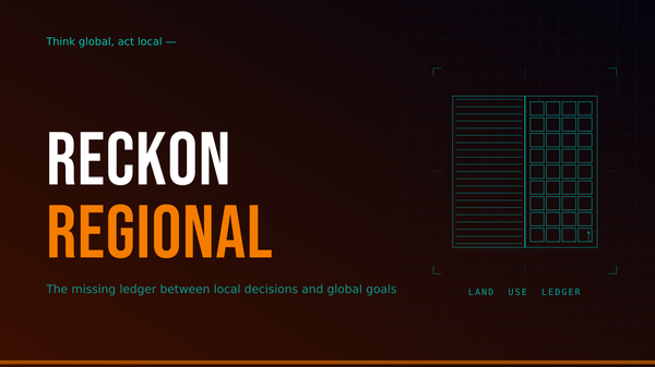 Think Global, Act Local, Reckon Regional