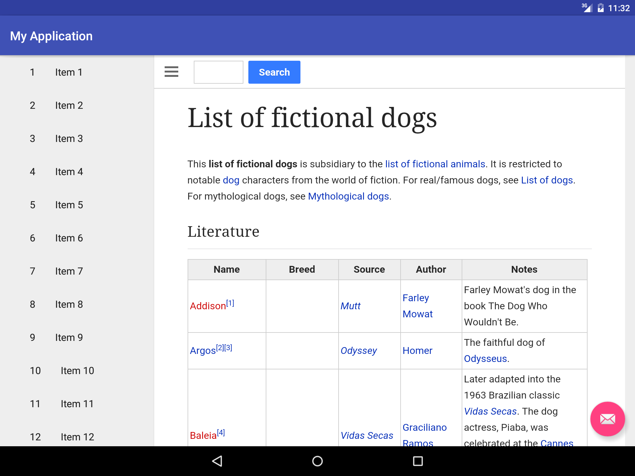 master-detail template icon