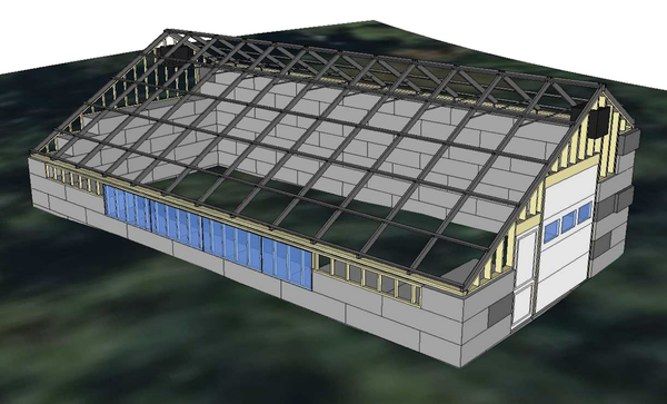 Geothermal Green House Prototype