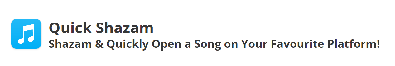 Quick-Shazam