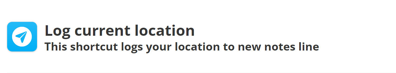 log-current-location