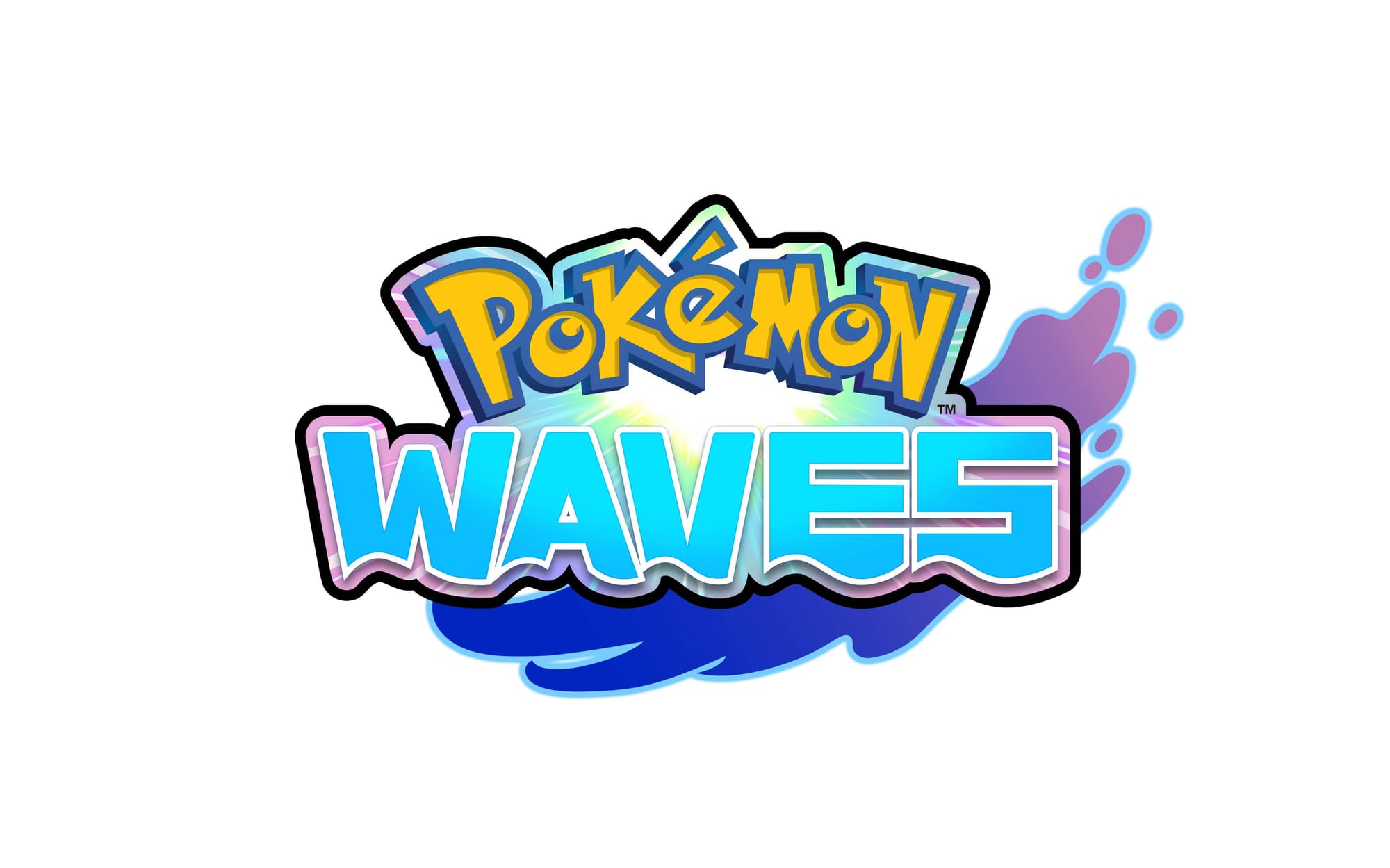 The Pokémon Waves logo on a white background.