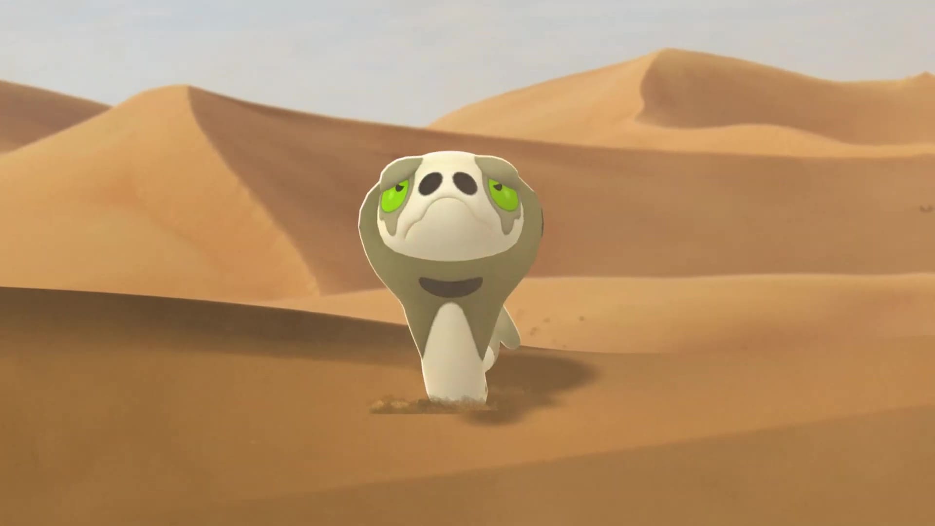 Silicobra in a desert environment.