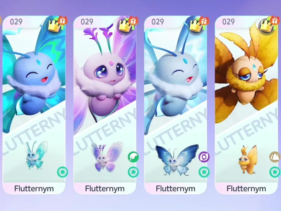 Flutternym in Aniimo's Aniilog
