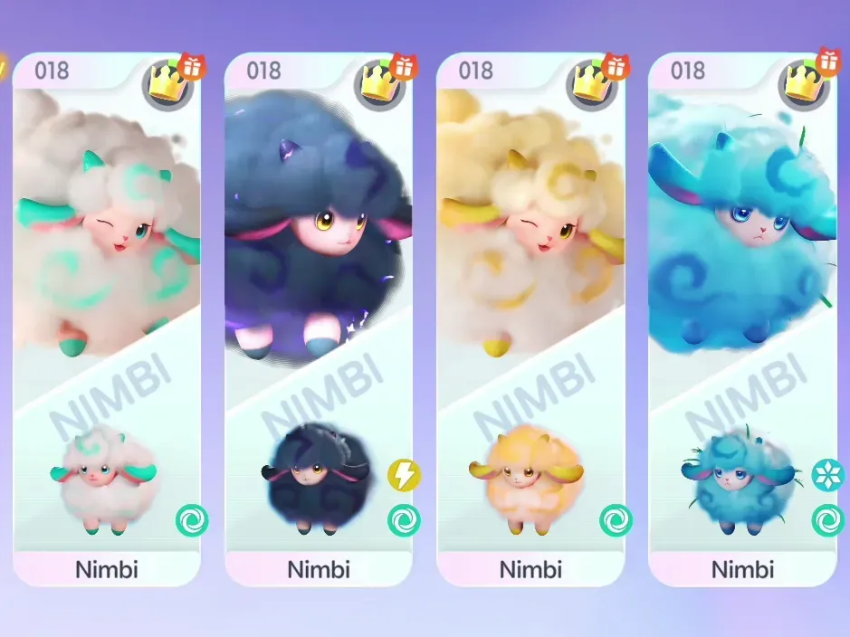 Nimbi in Aniimo's Aniilog