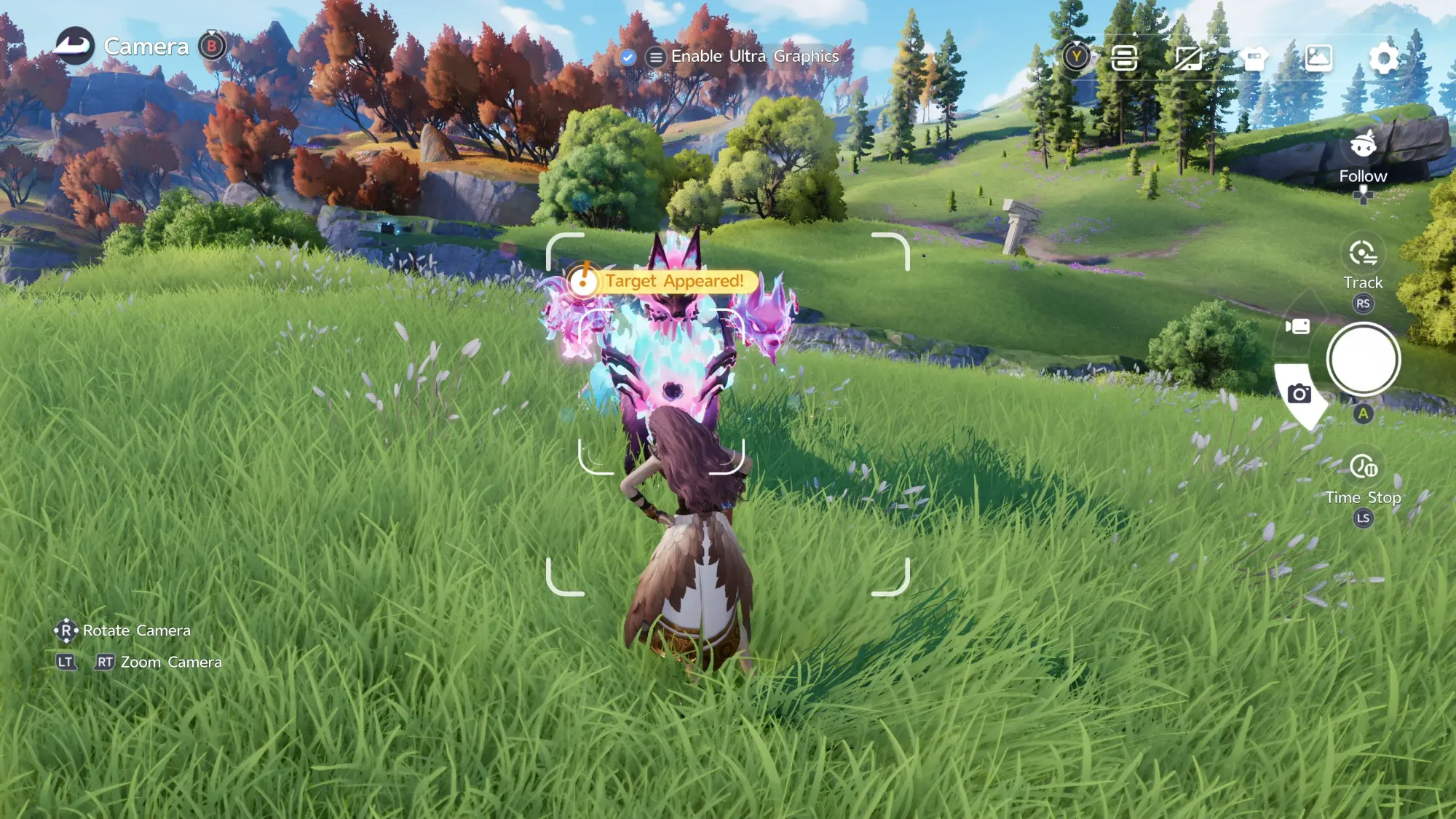 Taking a photo of Prismana Inferlupa in Aniimo.