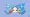 Gible and shiny Gible in front of a polygonal shape and textured background in Pokémon Go.