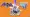 Costumed Zubat, Mega Chandelure and costumed Sinistea in front of a polygonal shape and textured background.