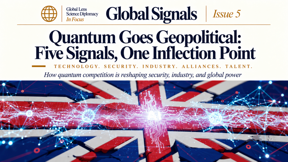 Quantum Goes Geopolitical: Five Signals, One Inflection Point