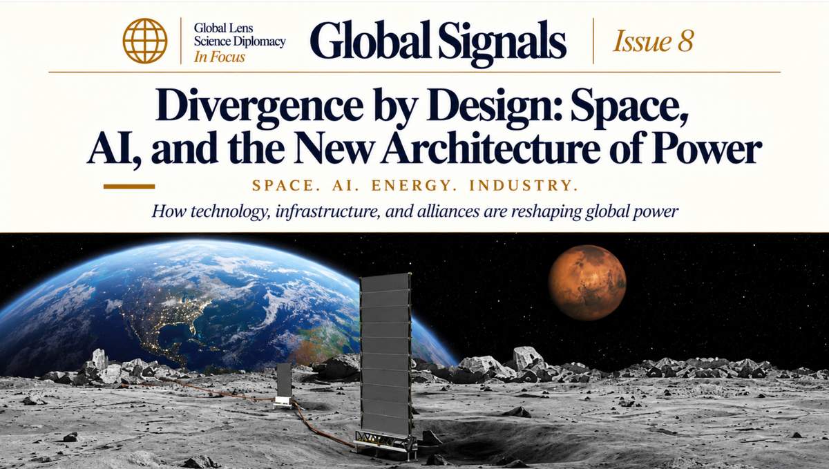 Divergence by Design: Space, AI, and the New Architecture of Power