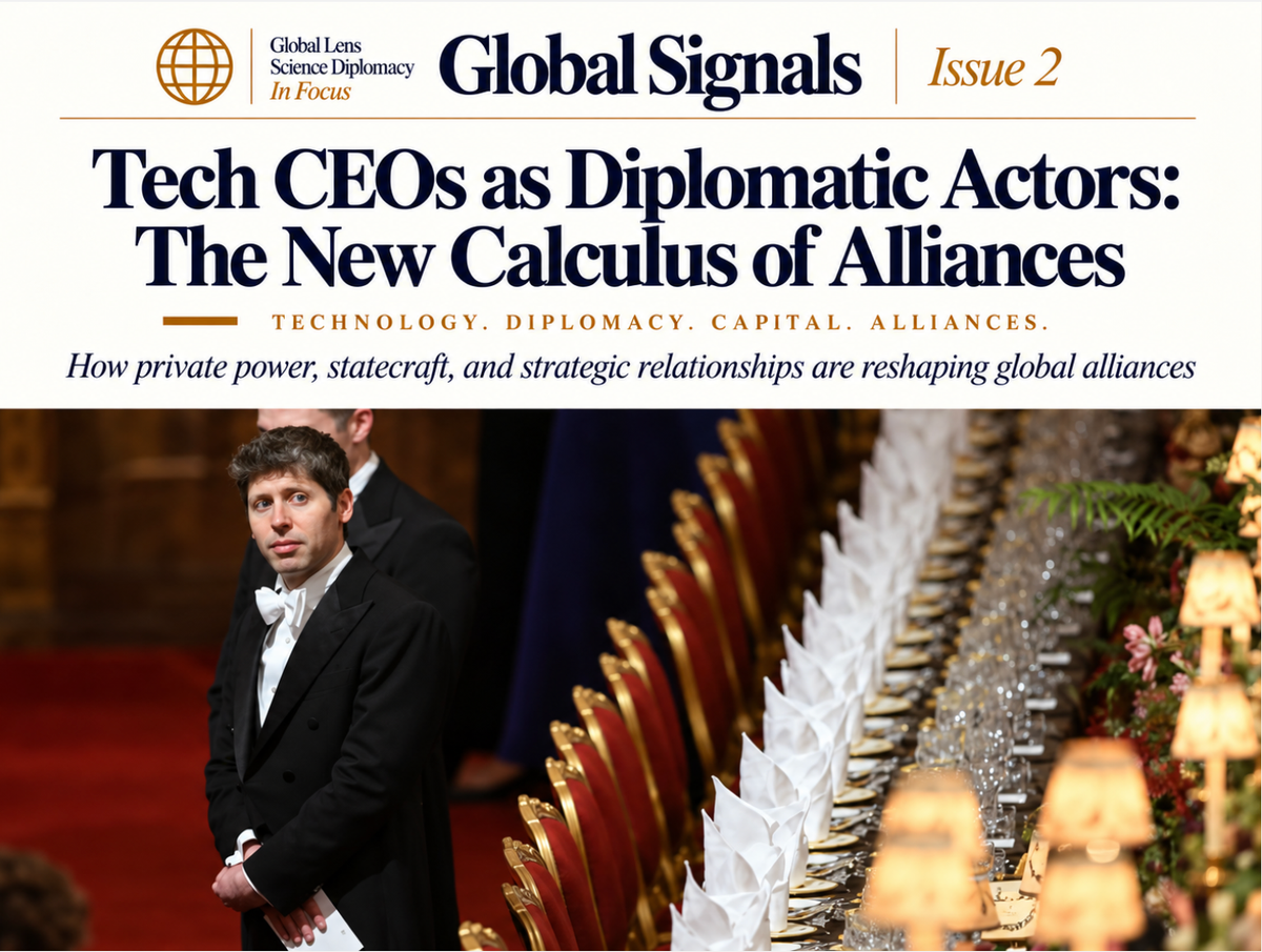 Tech CEOs as Diplomatic Actors: The New Calculus of Alliances