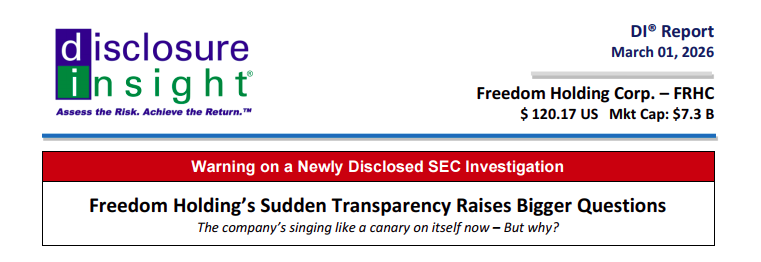 Freedom Holding’s Sudden Transparency Raises Bigger Questions
