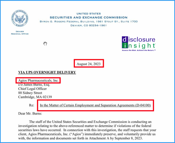 SEC Investigation Updates: October 08, 2025