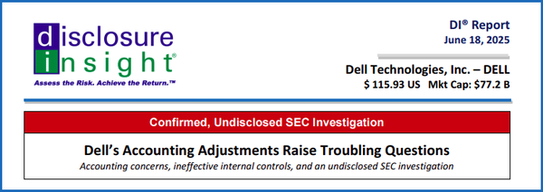 Dell’s Accounting Adjustments Raise Troubling Questions