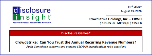 CrowdStrike:  Can You Trust the Annual Recurring Revenue Numbers?