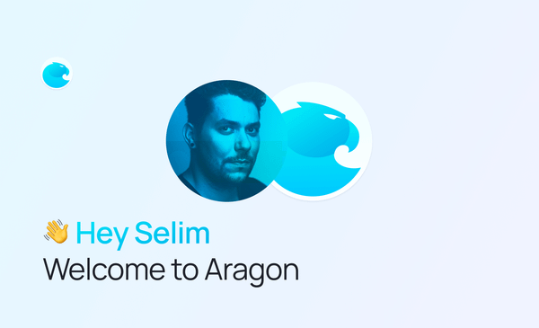 Welcoming Selim Imoberdorf as Senior UX Designer at the Aragon Association