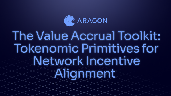Introducing The Value Accrual Toolkit: Tokenomics for Incentive Alignment