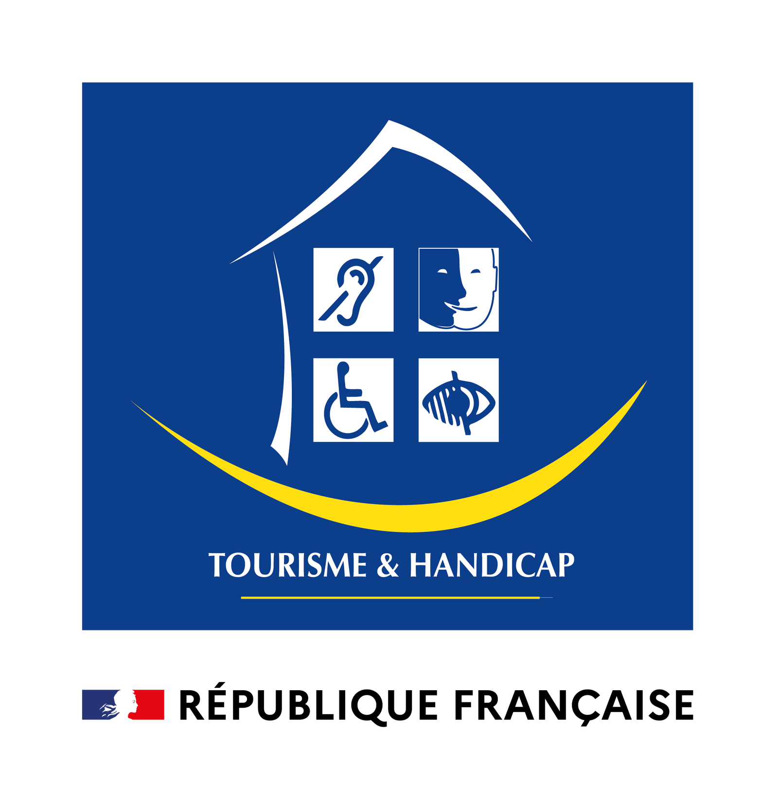 logo tourisme et handicap