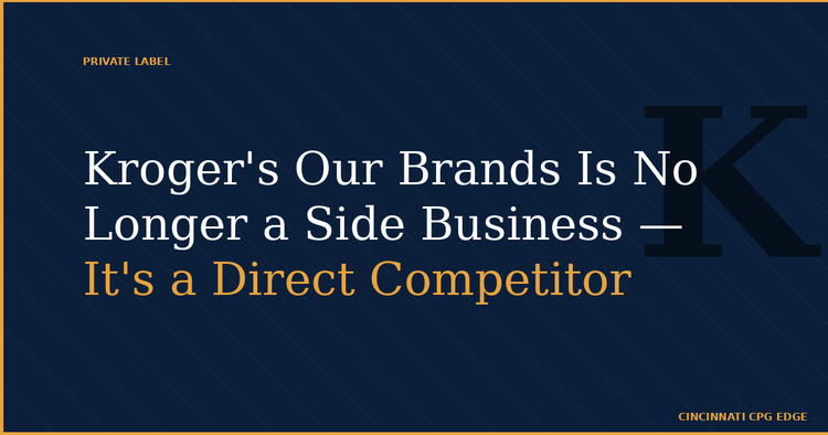 Kroger's Our Brands Is No Longer a Side Business — It's a Direct Competitor