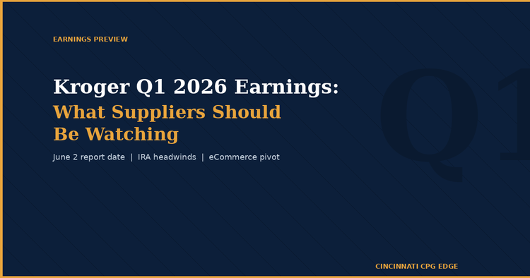 Kroger Q1 2026 Earnings: What Suppliers Should Be Watching