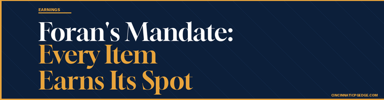 Q1 Earning Call: Foran's Mandate Every Item Kroger Carries Must Earn Its Spot