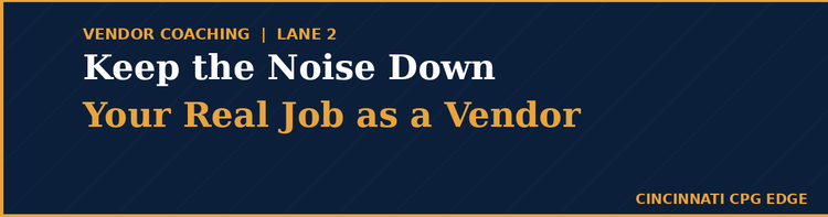 The vendor job nobody puts in the job description