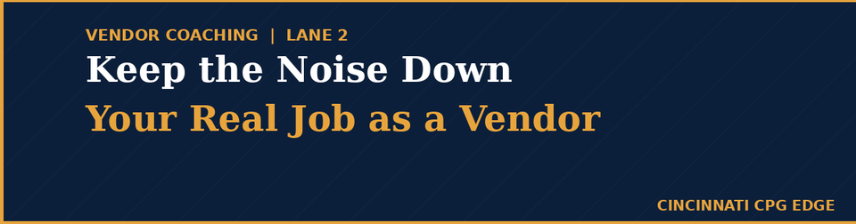 The vendor job nobody puts in the job description