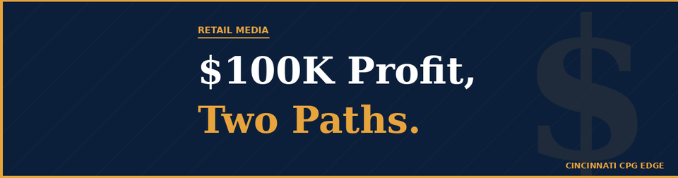 $100,000 in Profit, Two Paths: The Kroger KPM Math Every Supplier Should Know