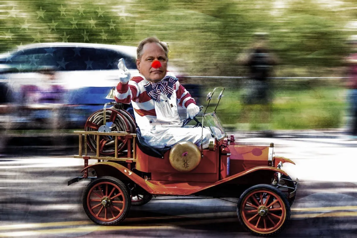 Anchorage is a clown car and Bronson’s at the wheel