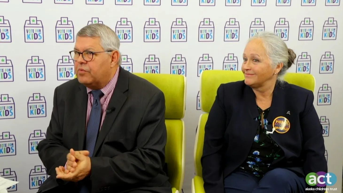 Grunwald ditches Pierce while Dunleavy says it'd be 'unfair' to judge candidate