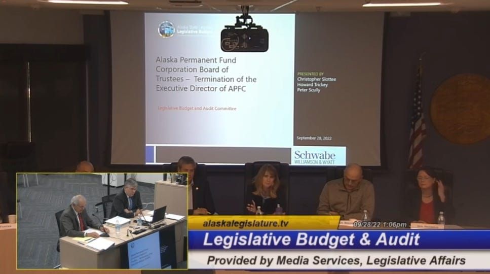 Permanent Fund board ignored 'good process' in firing CEO Rodell, investigation finds