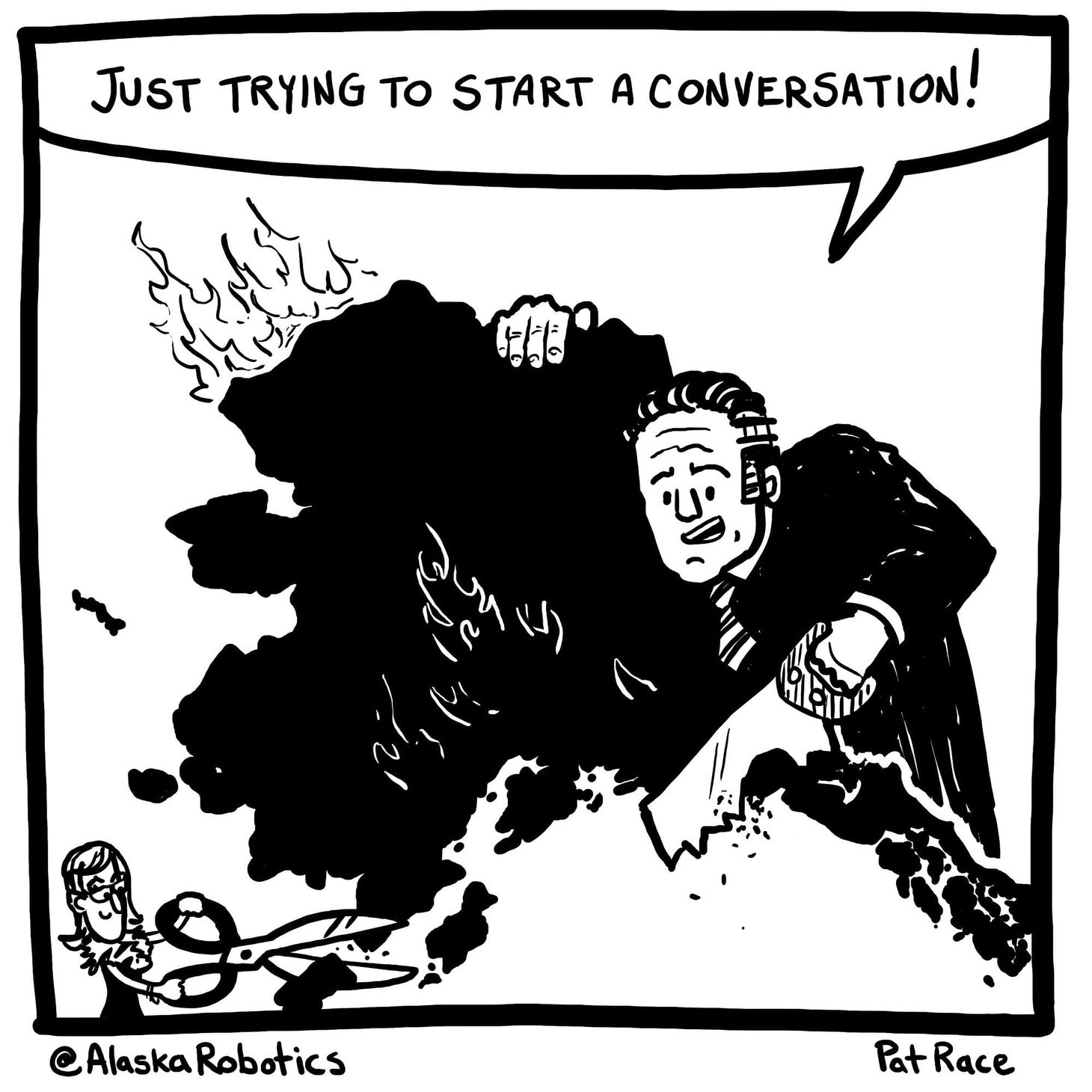 The firefighter and the arsonist 