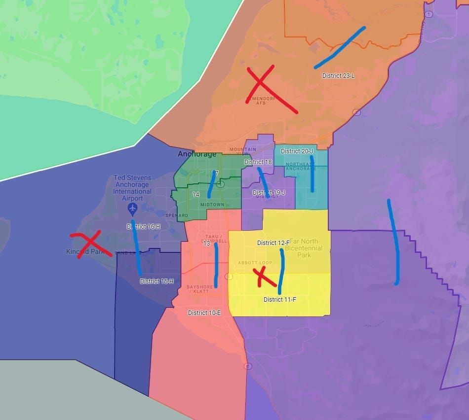 Conservatives push for Eagle River and South Anchorage senate district
