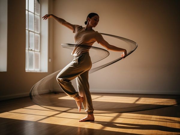 Releasing Tension with Non-Linear Bodily Movement