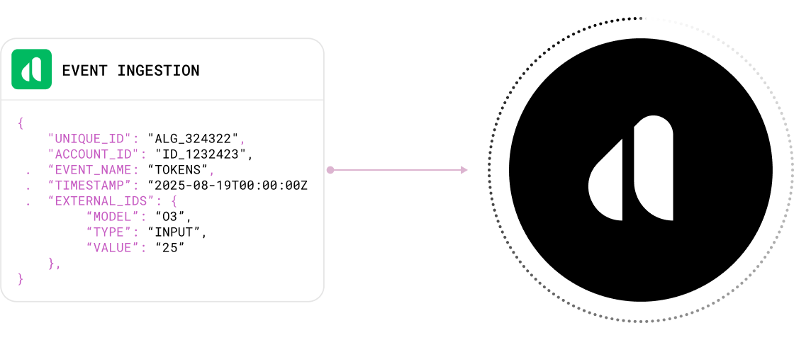 Alguna’s metering engine supports any billable metric, from API calls to feature access.