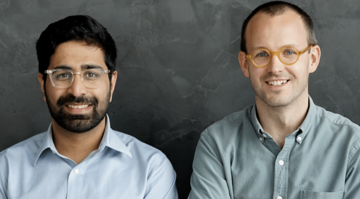 Glyphic's co-founders, Devang Agrawal and Adam Liska.