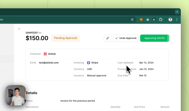 Product Demo – Approve Hundreds of Invoice in Seconds
